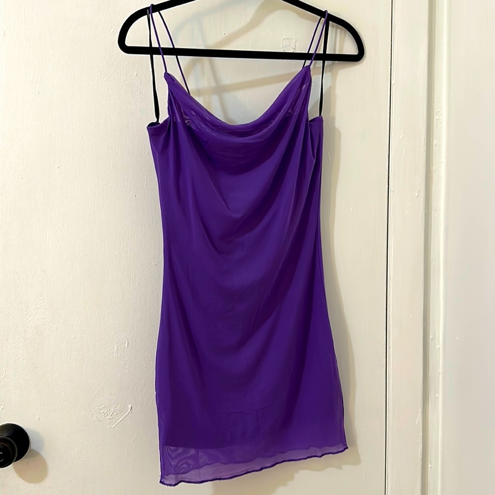 Purple dress